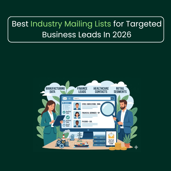Best Industry Mailing Lists for Targeted Business Leads In 2026