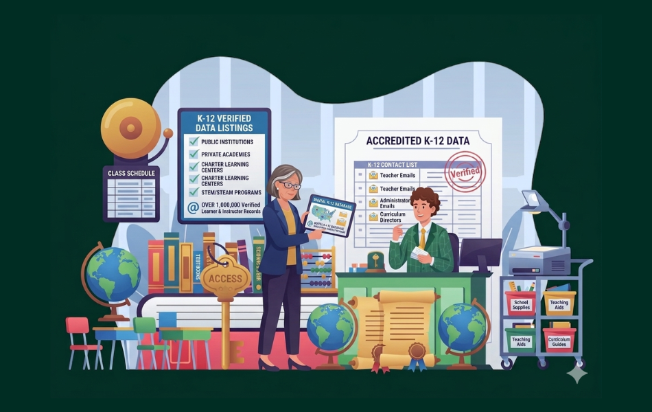 Best K-12 Education Database for Targeted Outreach In 2026