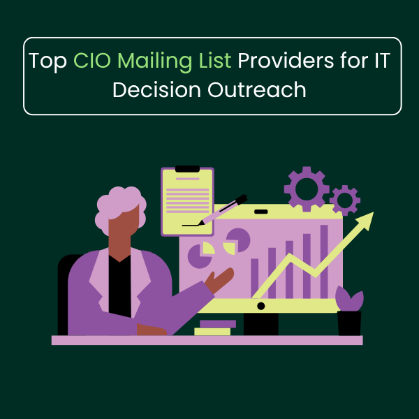 CIO email list for IT decision makers and technology leaders