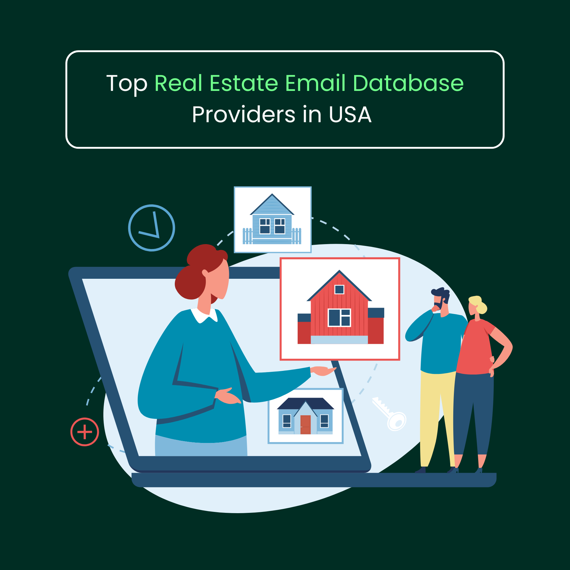 Top Real Estate Email Database Providers in USA