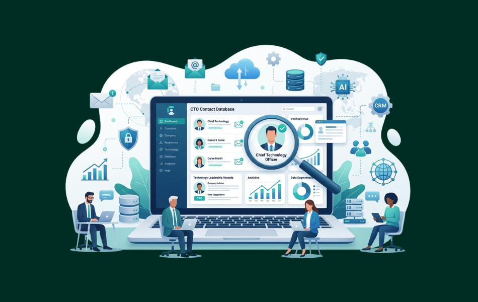 Buy CTO Email Database with Verified Contact Information