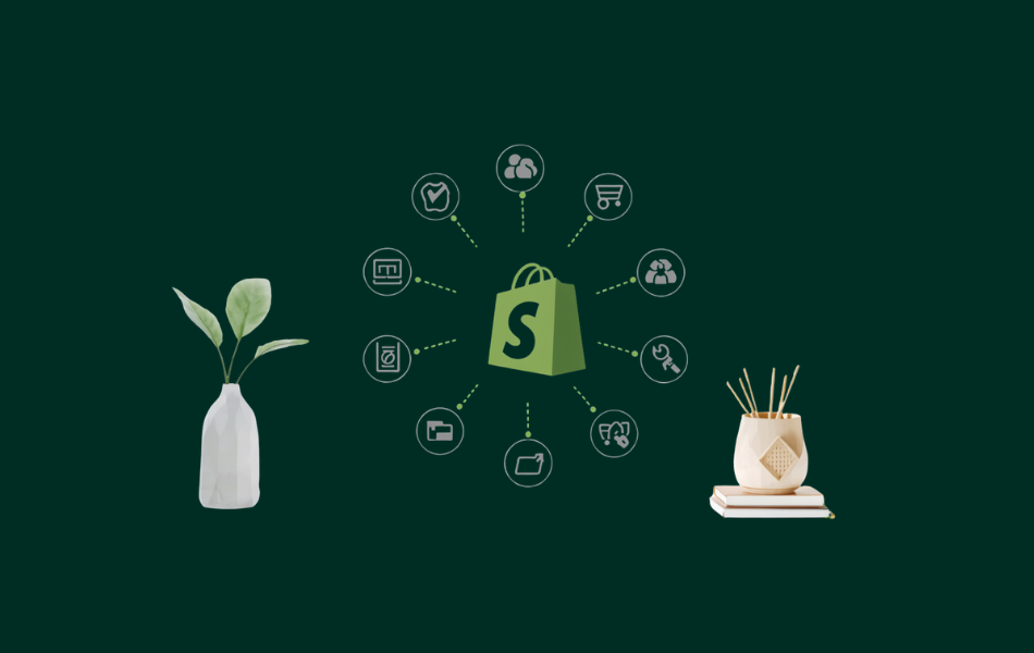 Business professional analyzing a verified list of Shopify stores with store owner contacts, company details, email addresses, segmentation filters, and eCommerce business data for B2B sales prospecting and lead generation.
