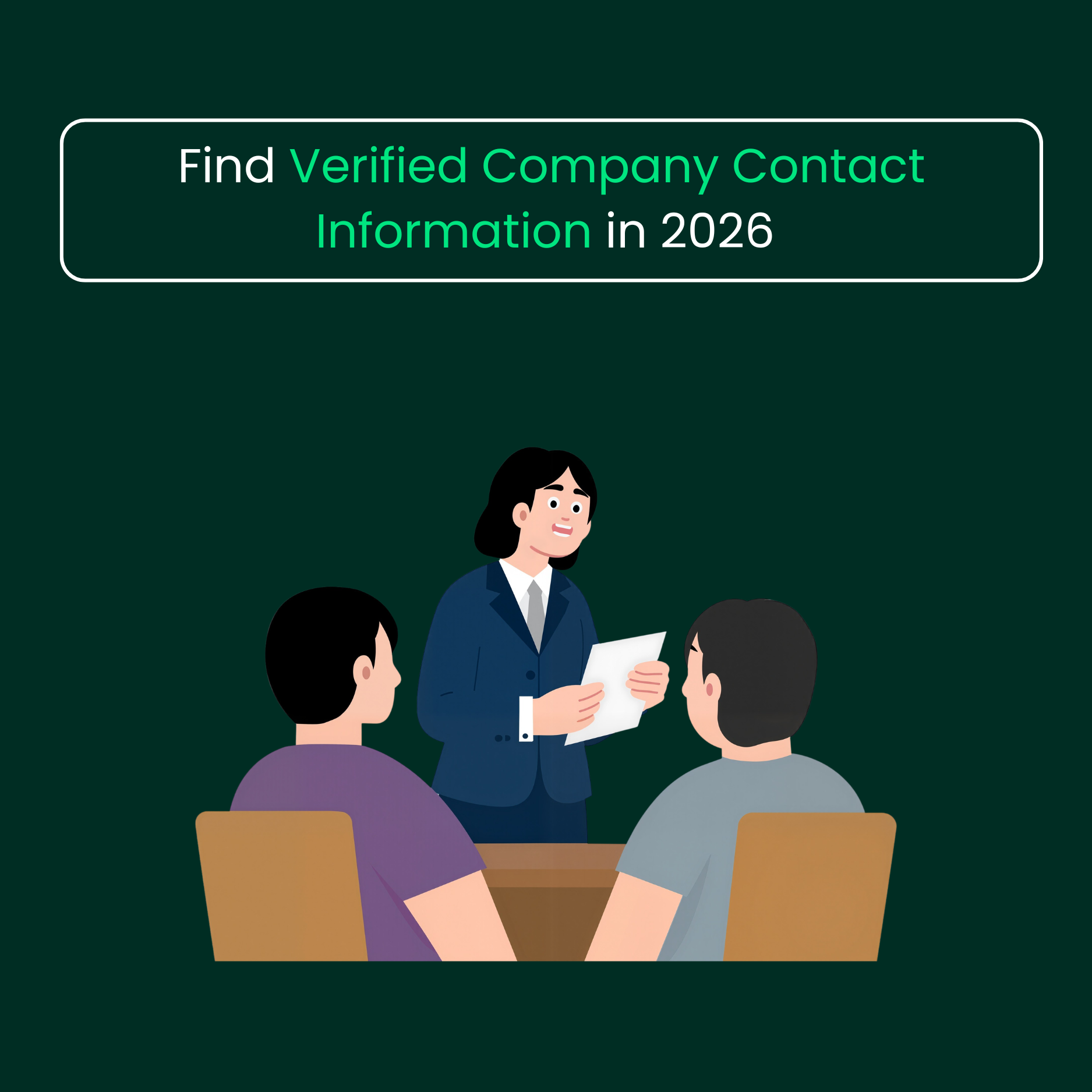 verified company contact information